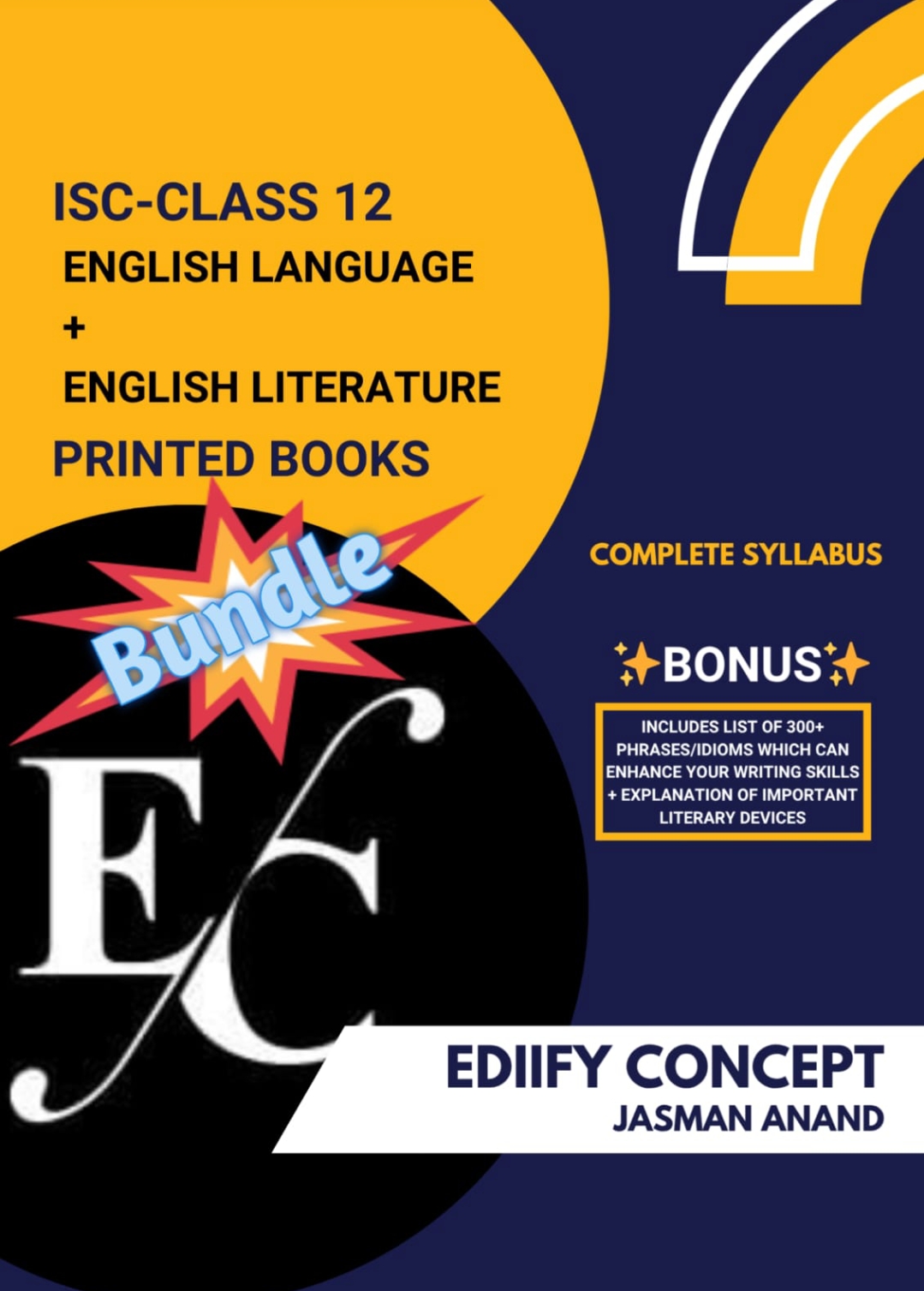 ISC Class 12 English Books Bundle