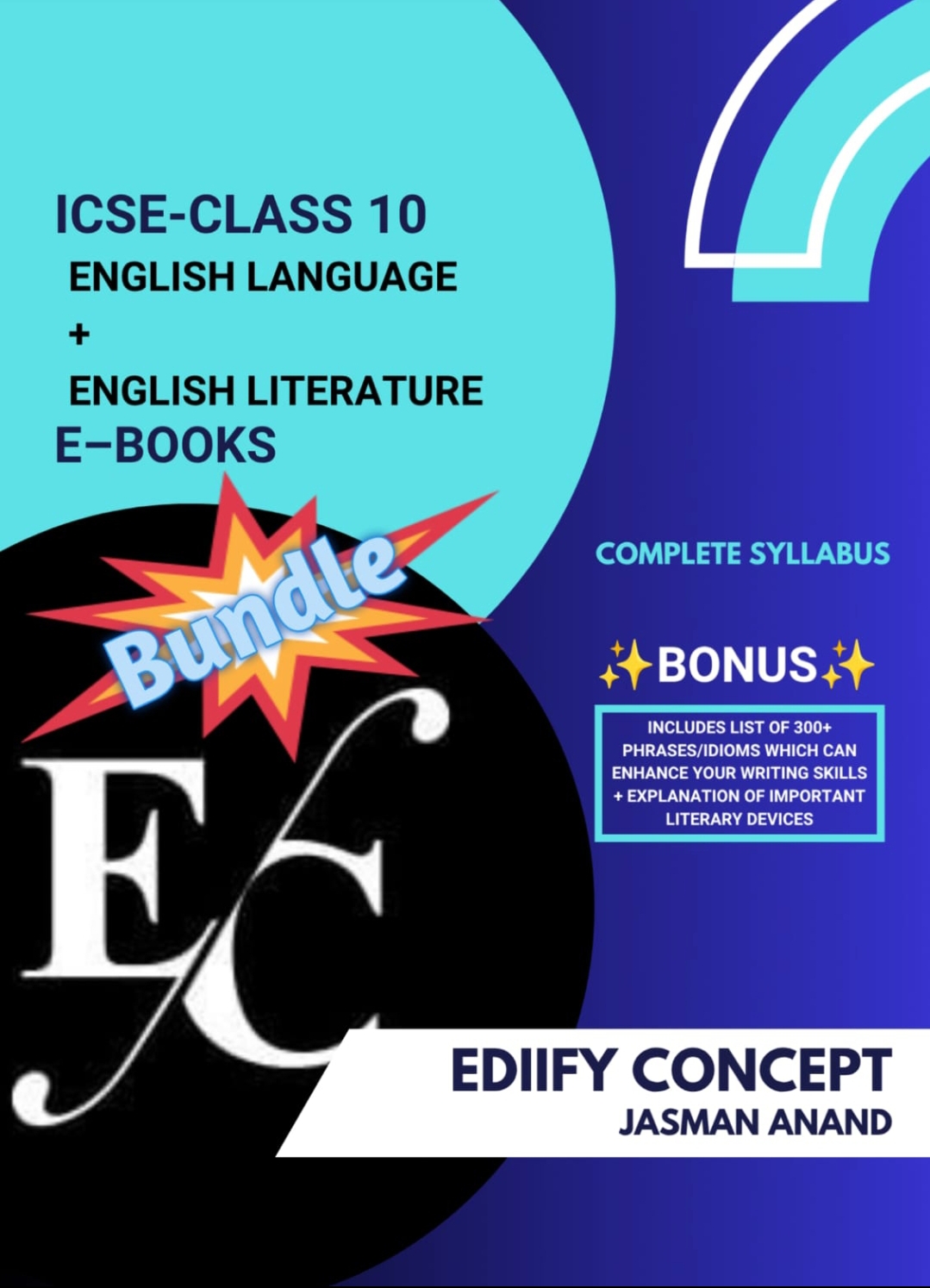 ICSE Class 10 English E-Books Bundle