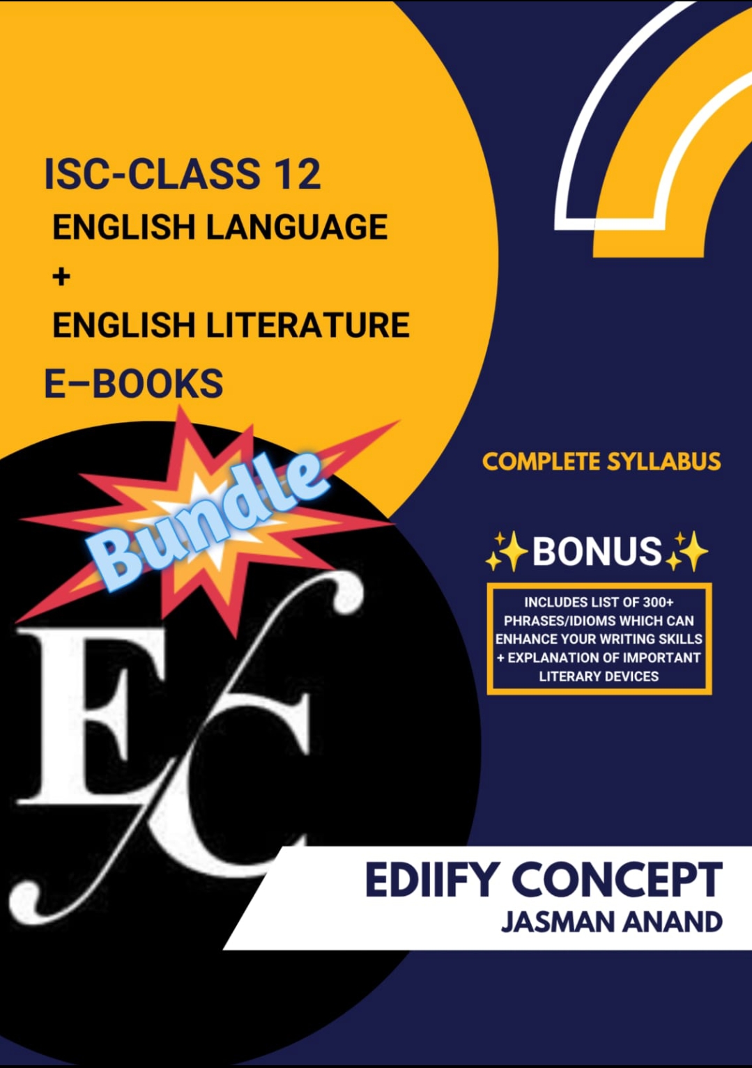 ISC Class 12 English E-Books Bundle