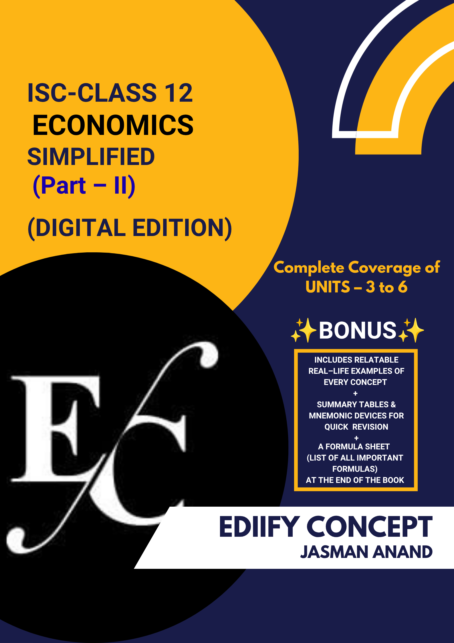 ISC Class 12 Economics Simplified Part II Digital