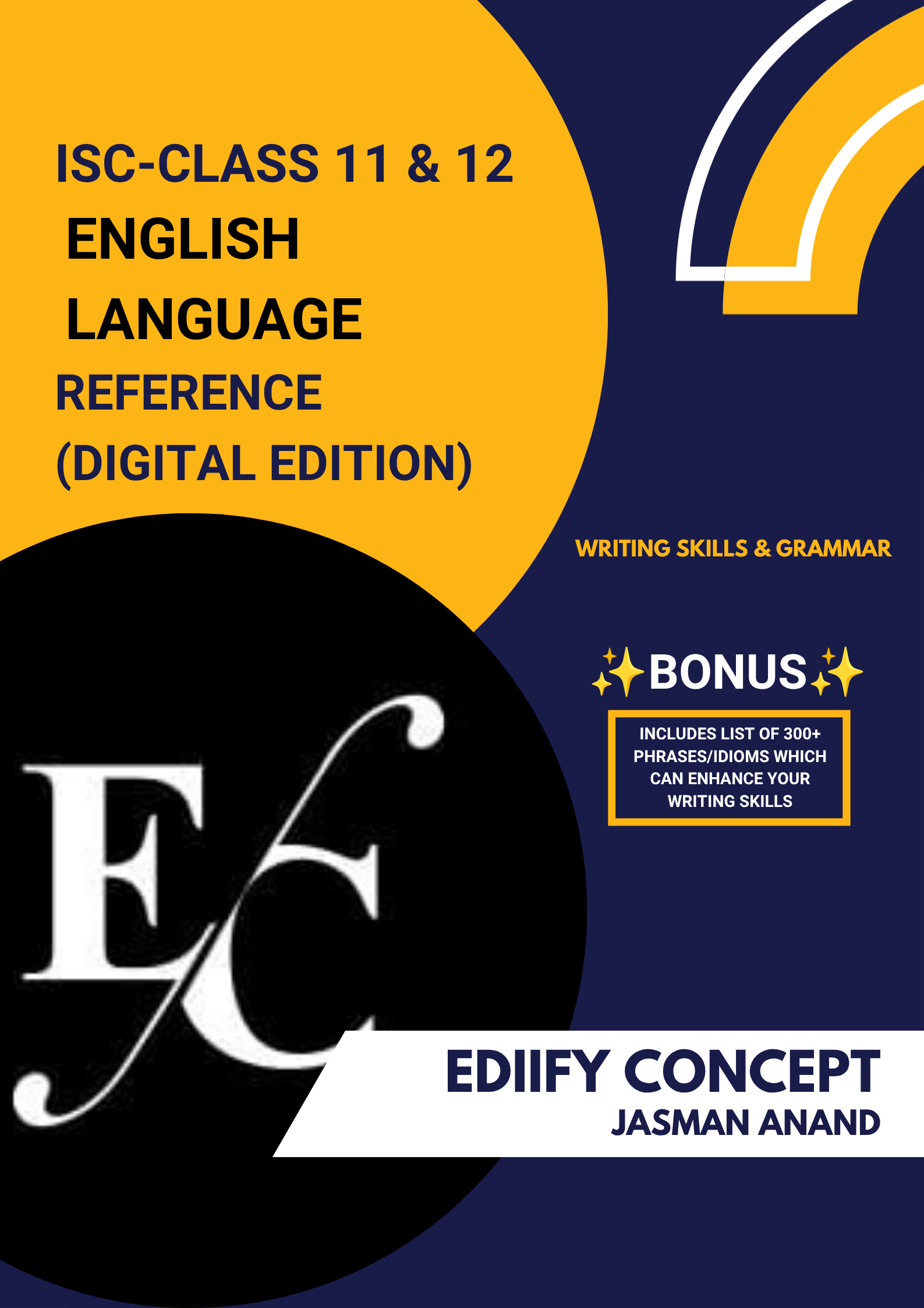 ISC Class 11 & 12 English Language Reference Digital