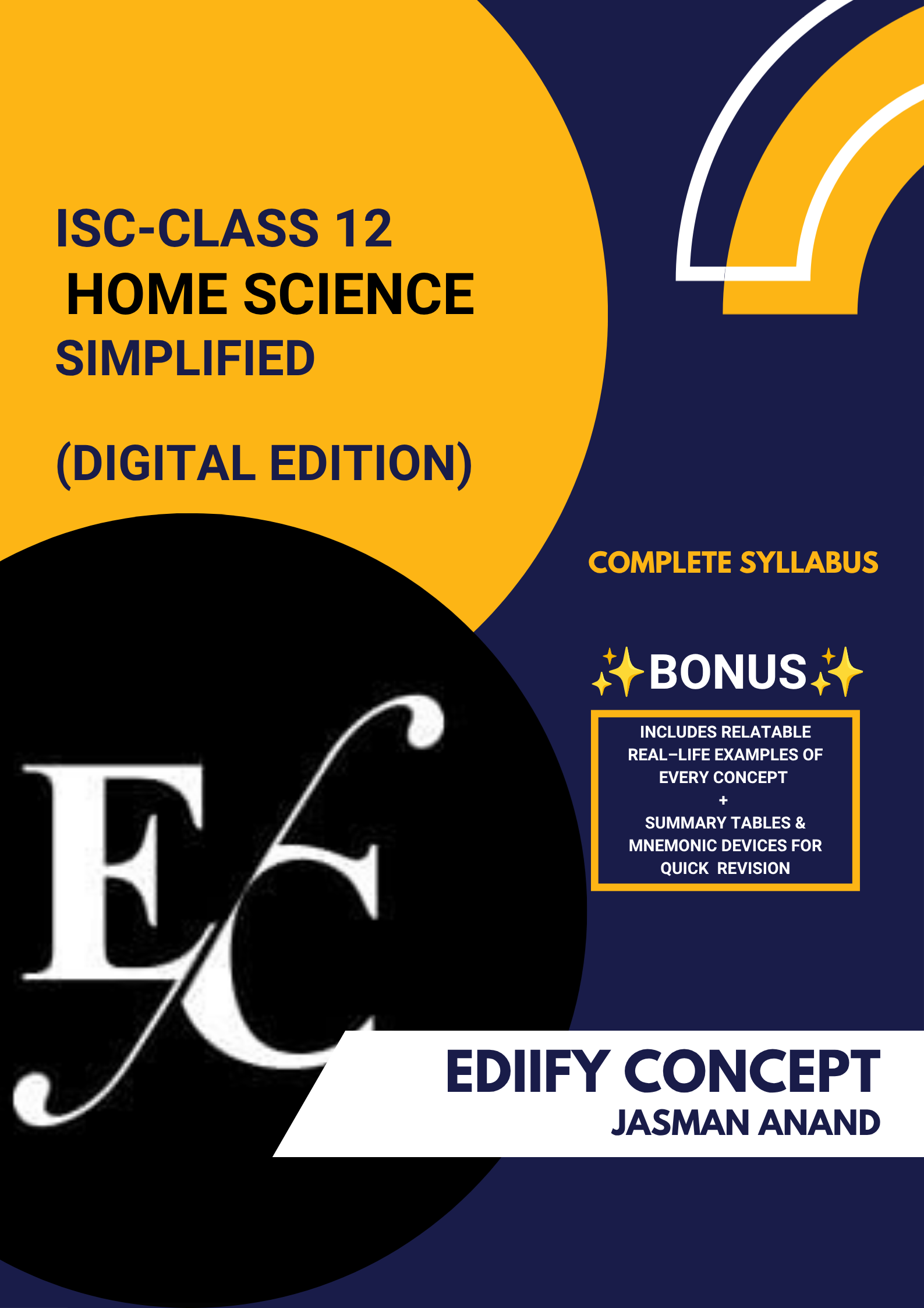 ISC Class 12 Home Science Simplified Digital
