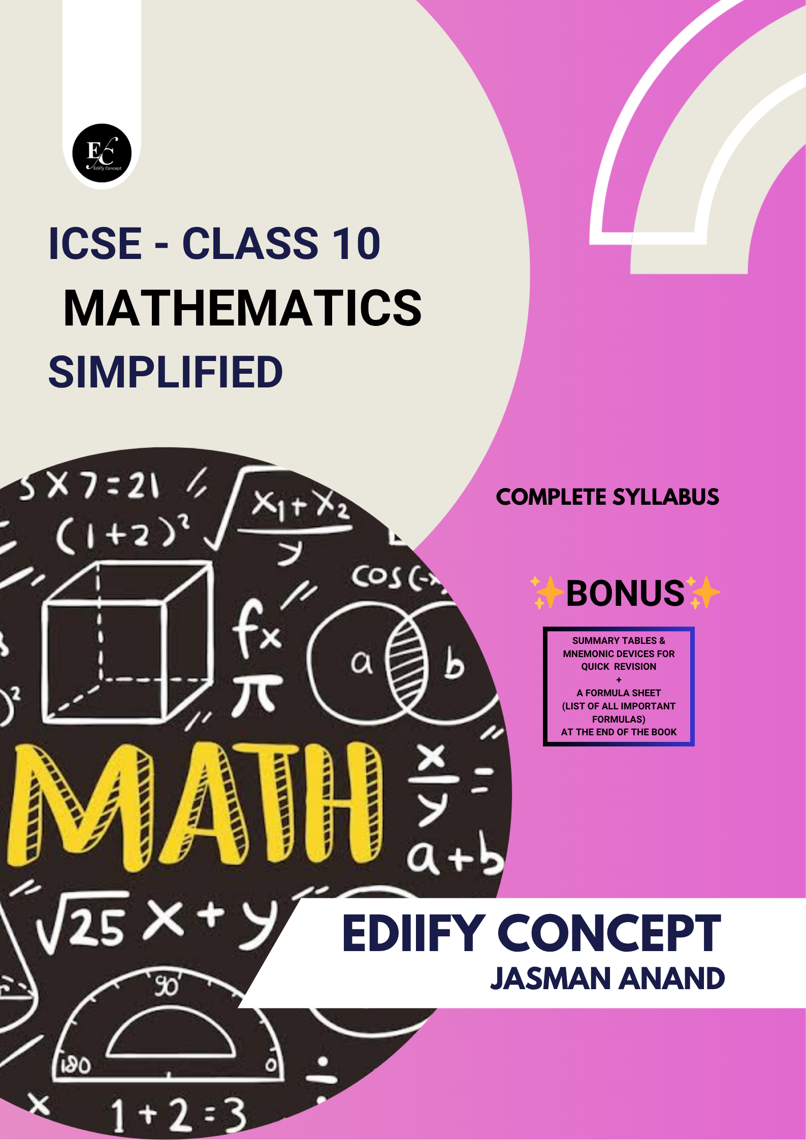 ICSE Class 10 Mathematics Simplified
