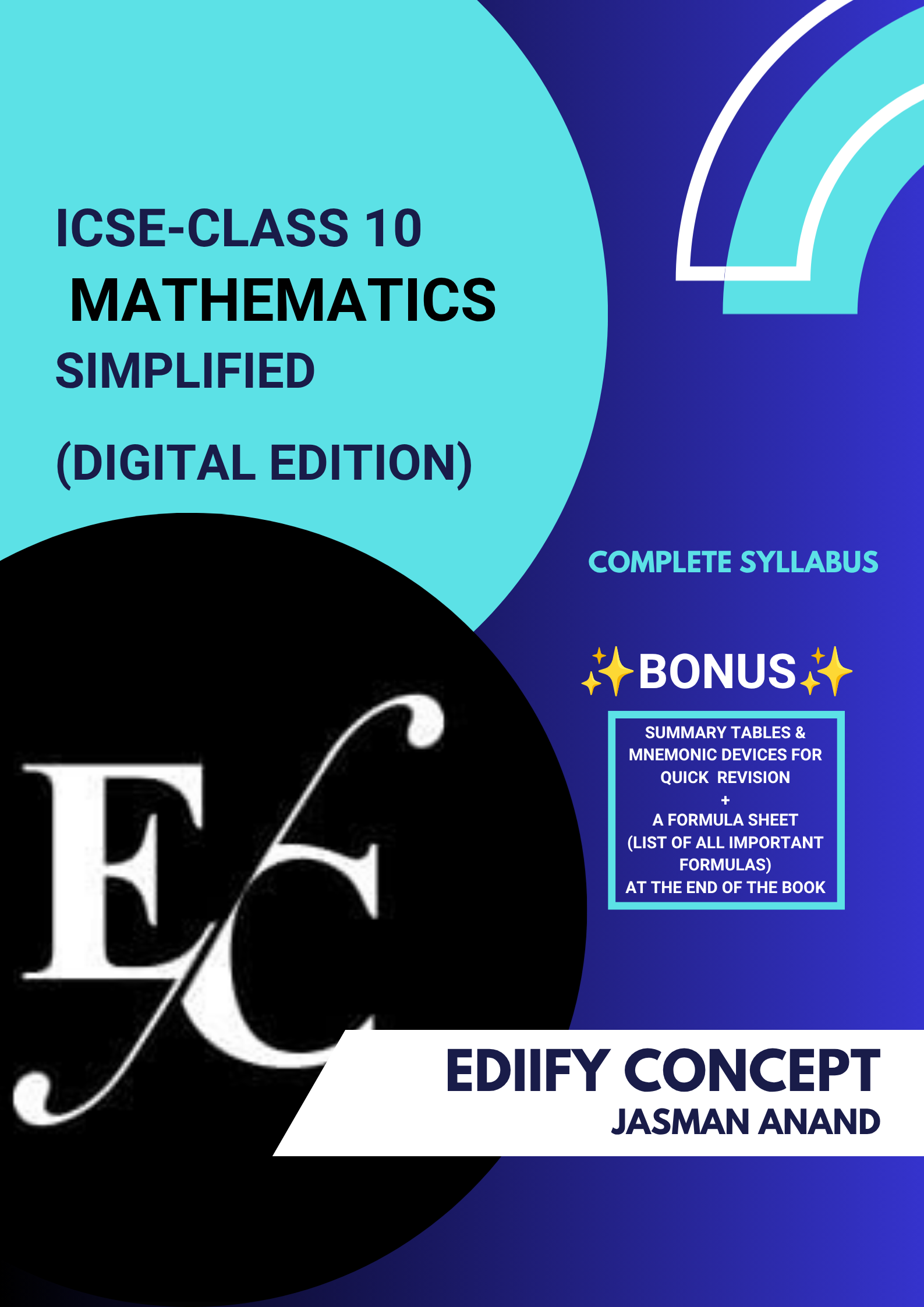 ICSE Class 10 Mathematics Simplified Digital
