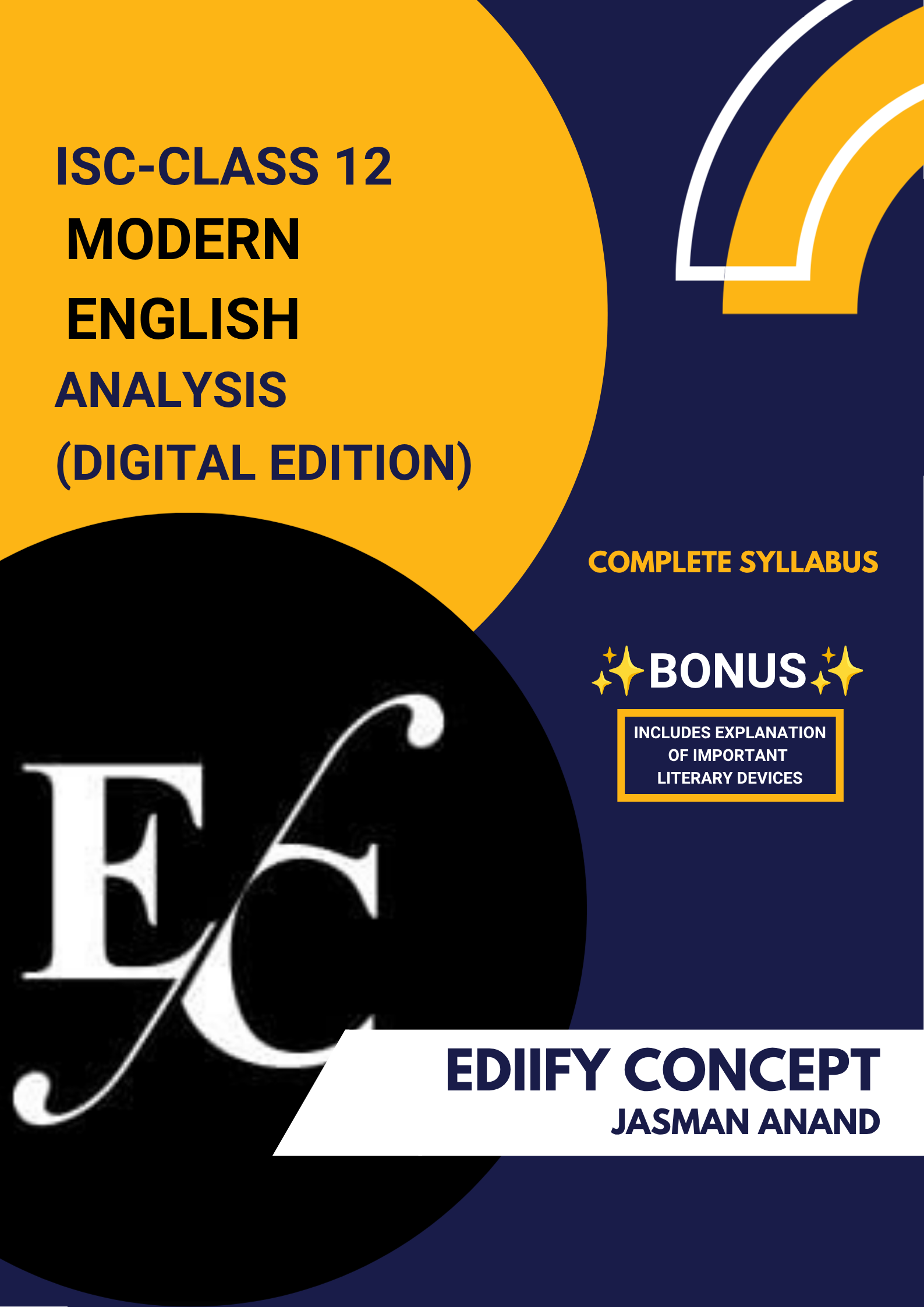 ISC Class 12 Modern English Analysis Digital