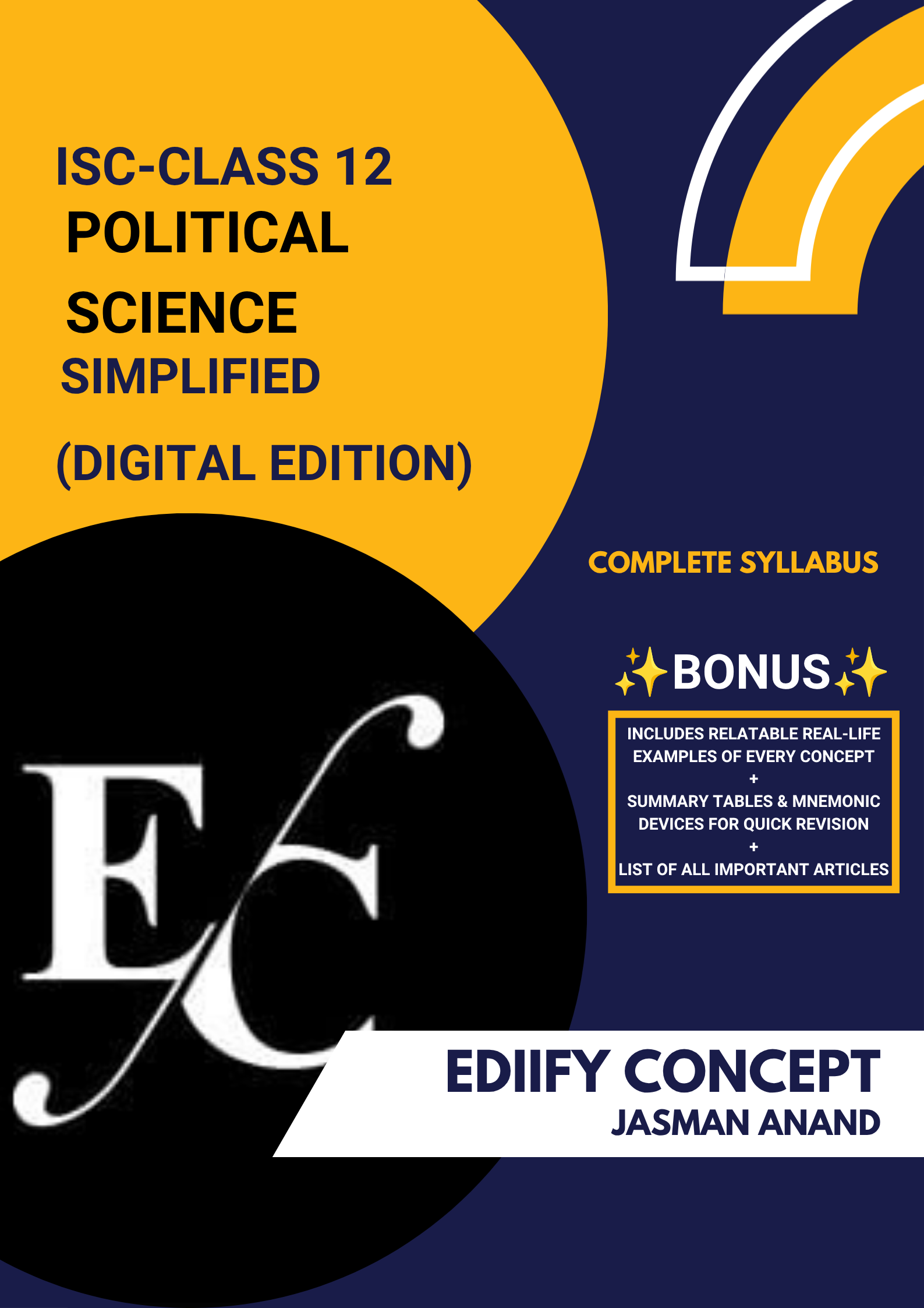 ISC Class 12 Political Science Simplified Digital